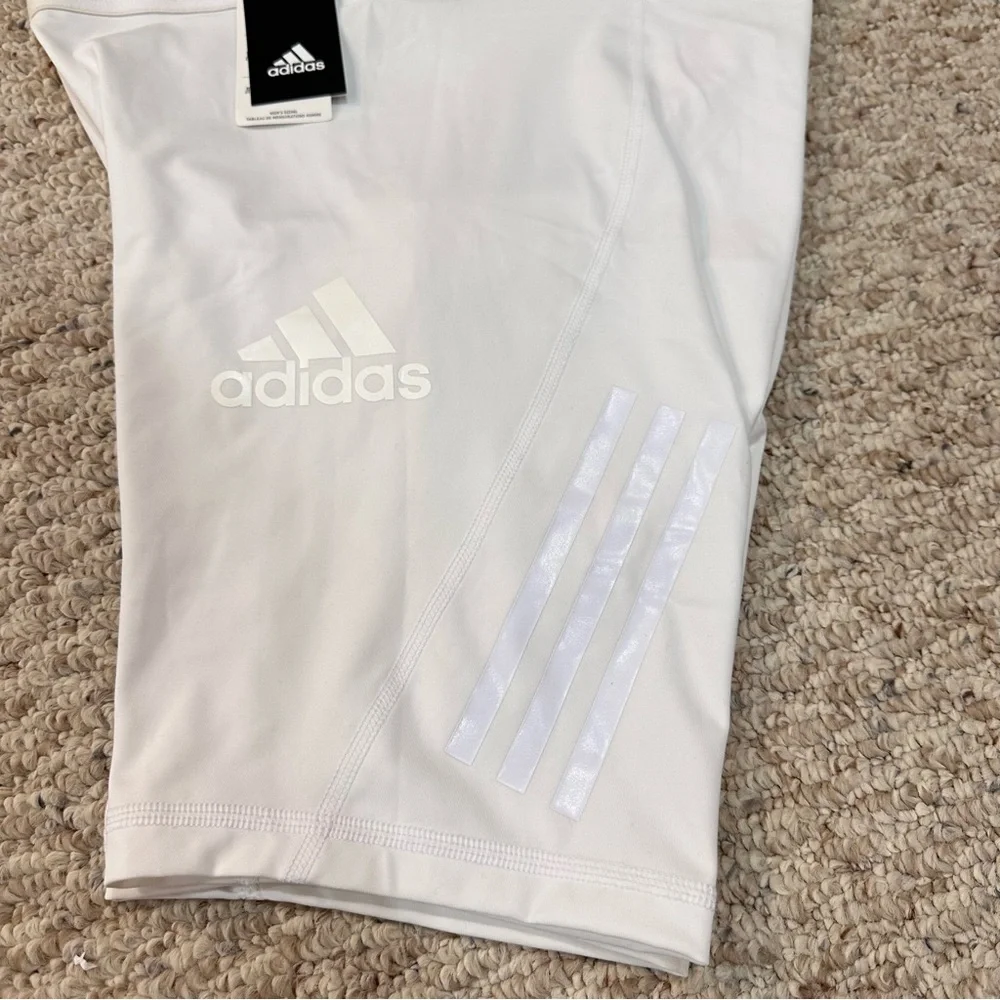 Men’s White Adidas Tights
